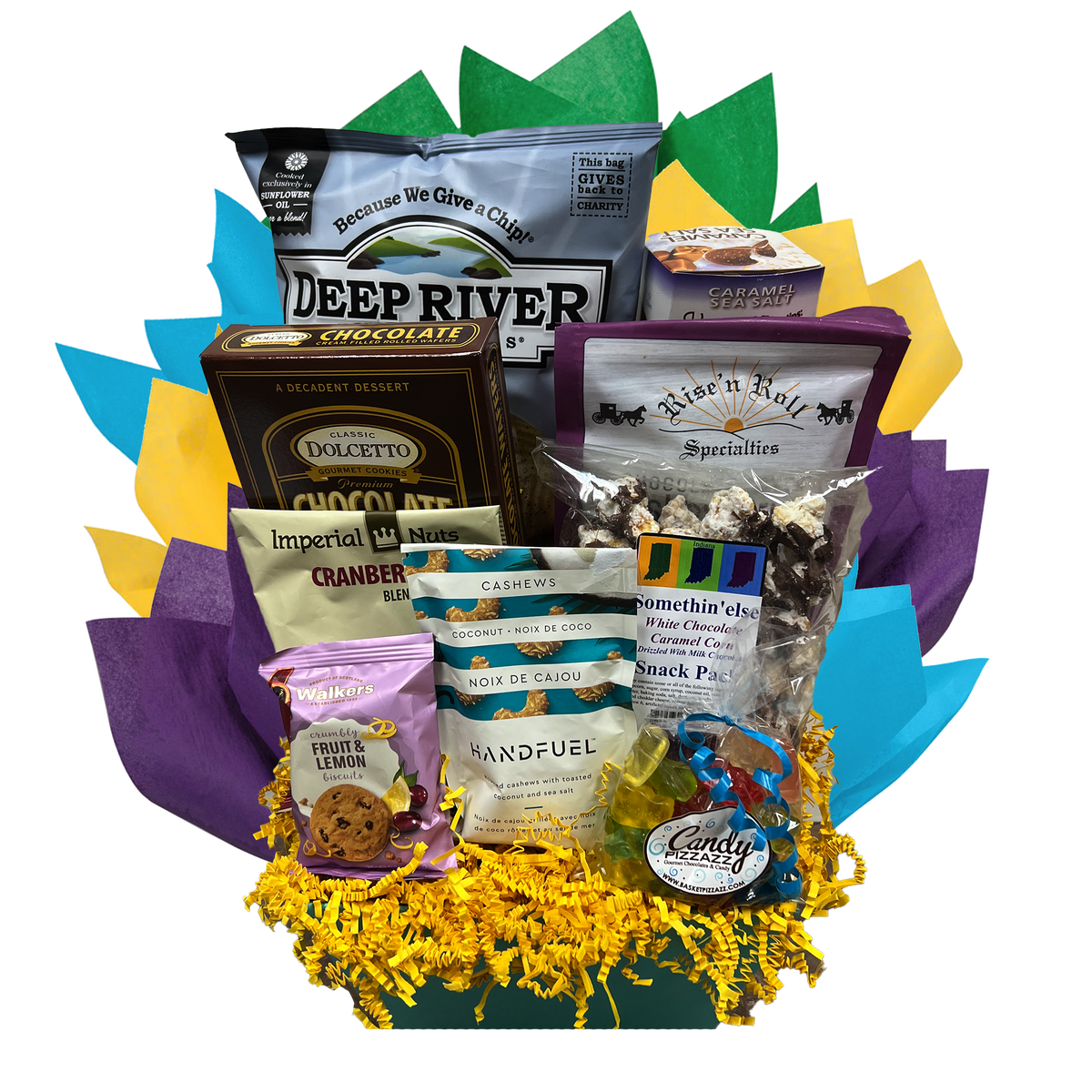 Spring Snacks Basket Pizzazz