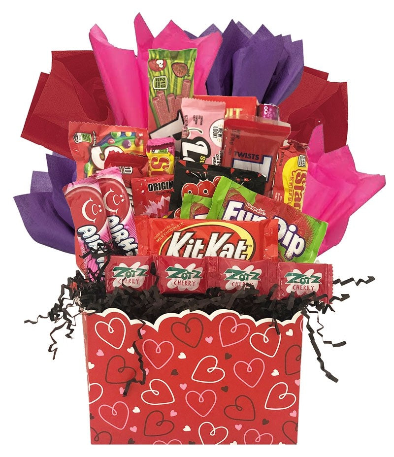 For Keeps Valentine Gift Basket - Yo Pop Etc, valentines gift