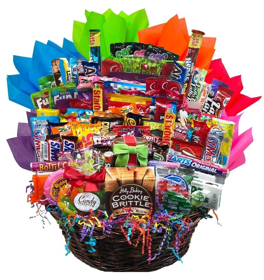 Shareable Candy Treats Basket Pizzazz