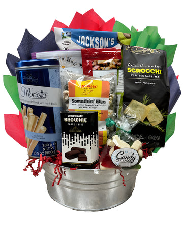 Santa's Bucket Of Snacks