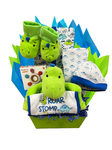 DINO-mite Baby Boy - Basket Pizzazz