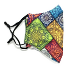Patchwork Cotton Mask - Basket Pizzazz