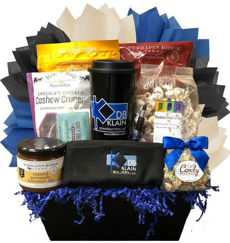 Corporate Gift Basket - Customized - Basket Pizzazz