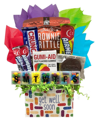 GBDS Fun & Games Gift Basket - get well soon gifts for women - get well  soon gifts for men