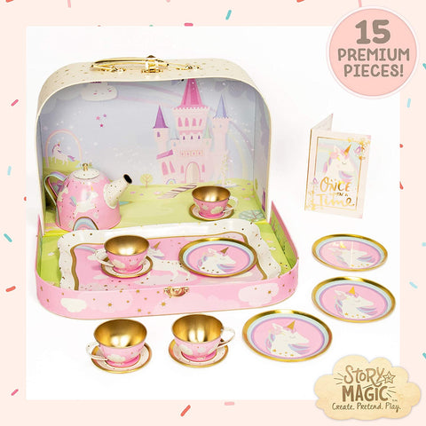 Kid's Tea Party Playset - Basket Pizzazz